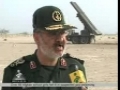 IRI Military Drill - Great Prophet 5 **BIG SUCCESS**- News Interview with Sipah Leader -Farsi