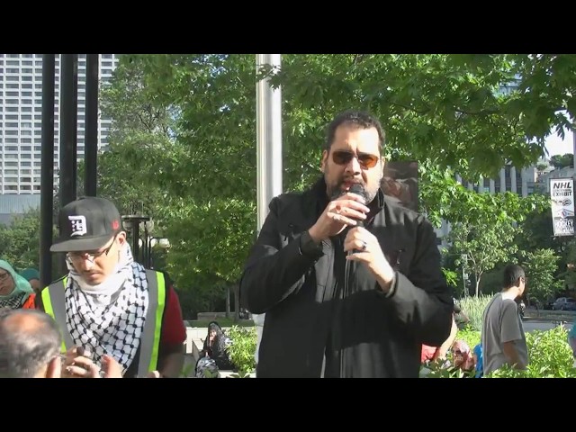 Moulana Asad Jafri at Toronto Al-Quds Day Rally 2017