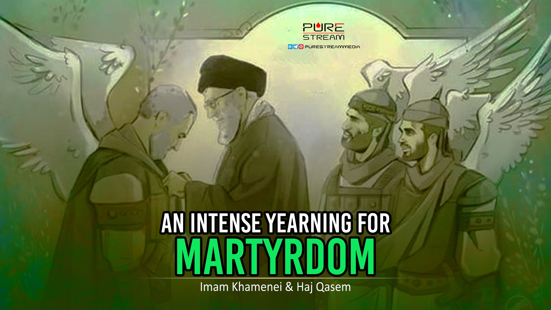 An Intense Yearning for Martyrdom | Imam Khamenei & Haj Qasem | Farsi Sub English