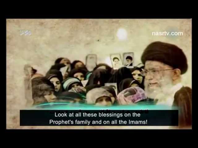 Clip - Imam Khamenei Speech About Hazrat e Zahra SA - Farsi Sub Eng