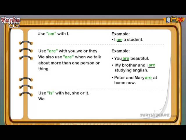 2 Types Of Verb Forms Of BE Explained|  Math For Kids | English