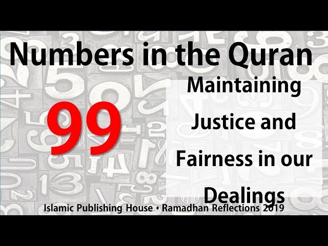 Maintaining justice and fairness in our dealings - Ramadhan Reflections 2019 [Day 20] - English