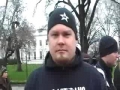 17th Dec08-Veterans Shoe Protest Over Iraq War at White House- English