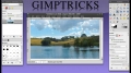 GIMP - How to make a watermark - English