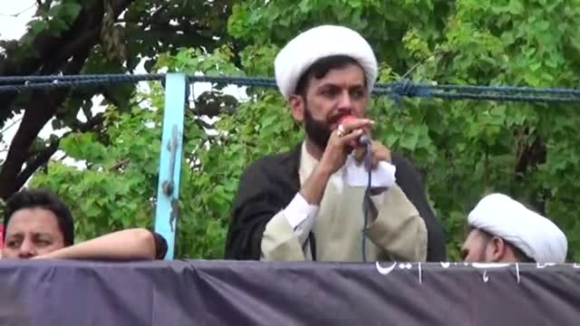 [مرکزی القدس ریلی] Speech : J. Saleek (Christen) - 26 Ramzan 2014 - Islamabad - Urdu