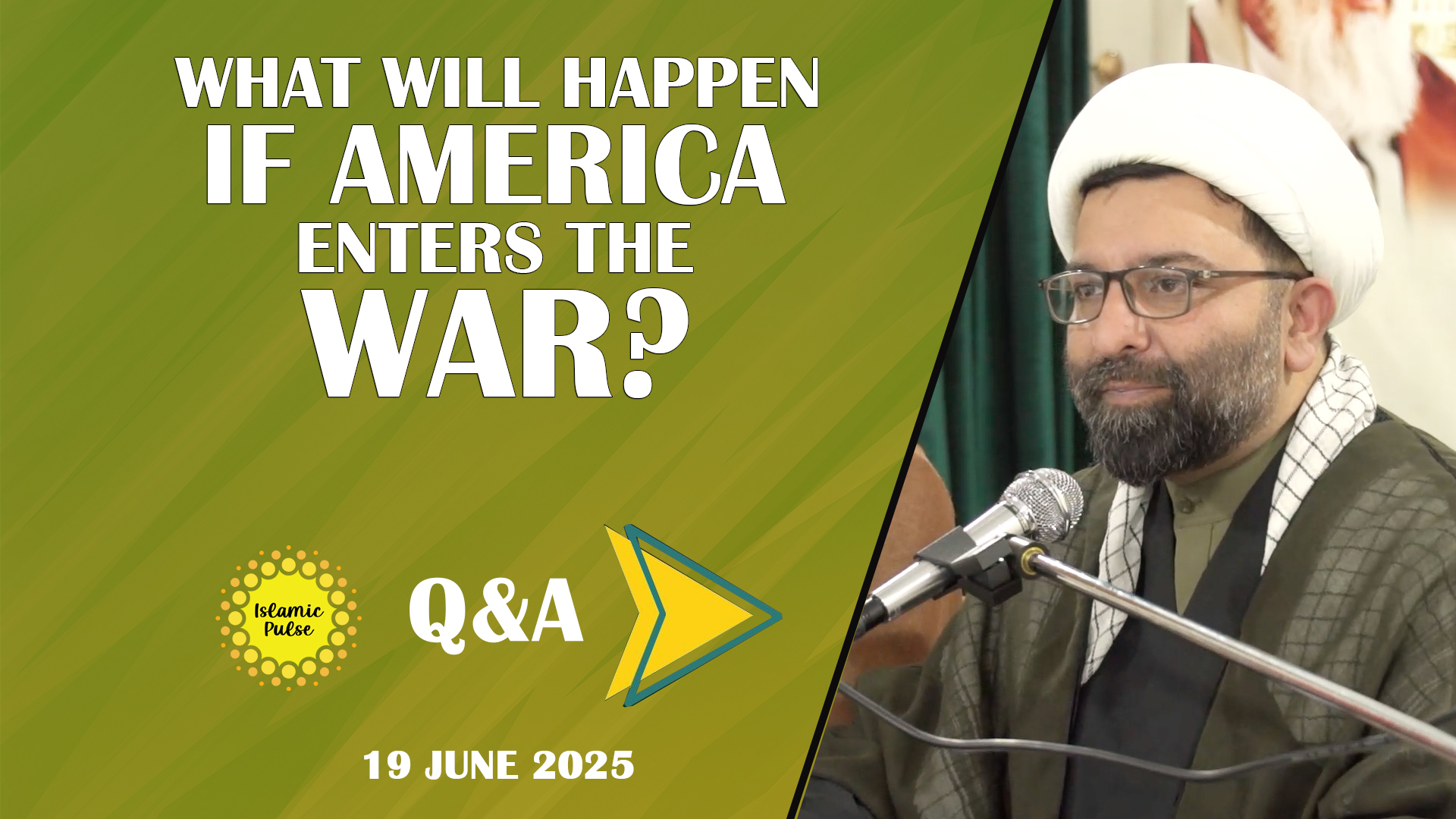 QnA | What Will Happen If America Enters The War? | Shaykh Ali Qomi | English
