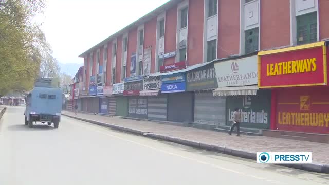 [21 Apr 2014] Indian Kashmir shuts against detention of anti-election campaigners - English
