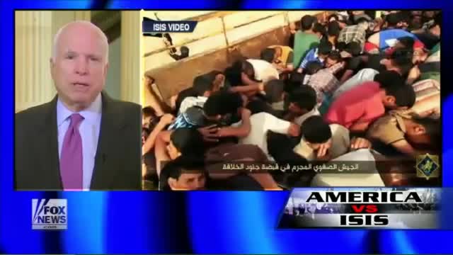 [News] [US Senator John McCain] - I know ISIS intimately, I\\\'ve met them and I talk to them all the time - English