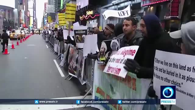 [18 Jan 2016] New York demo condemns Saudi crimes - English