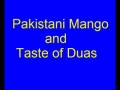 pakistani mangoes and taste of dua by aga ali murtaza zaidi-urdu