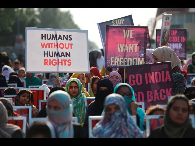 [22/10/19] Pakistanis protest against India’s crackdown in Kashmir - English
