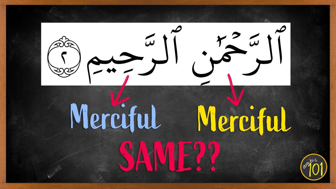 Is there Repetition in the Quran? الرحمن الرحيم | English Arabic