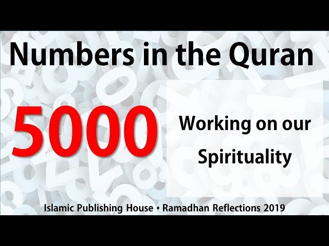 Working on our Spirituality - Ramadhan Reflections 2019 [Day 28] - English