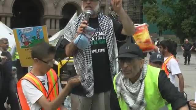[Canada Quds Day 2014] Toronto Al-Quds Day Rally 2014- Speech by Br. Zafar Bangash (Video 1) - English