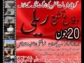 دفاع تشیع ریلی We condemn target killing - Karachi Pakistan - 20 June 2010 - Urdu Msg English