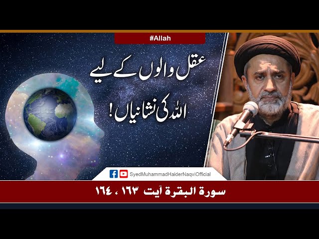 Aql Walon Kay Liye Allah Ki Nishaniyan! | Ayaat-un-Bayyinaat | Hafiz Syed Muhammad Haider Naqvi | Urdu