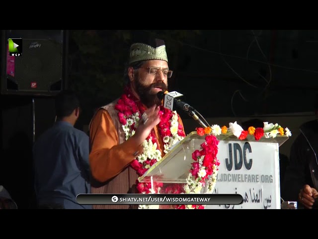 Janab Alamdar Hussain | Qoumi Milad-e-Mustafa saww Conference - 1439/2017 - Urdu