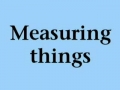 Experiment - How to Measure Yourself? - English