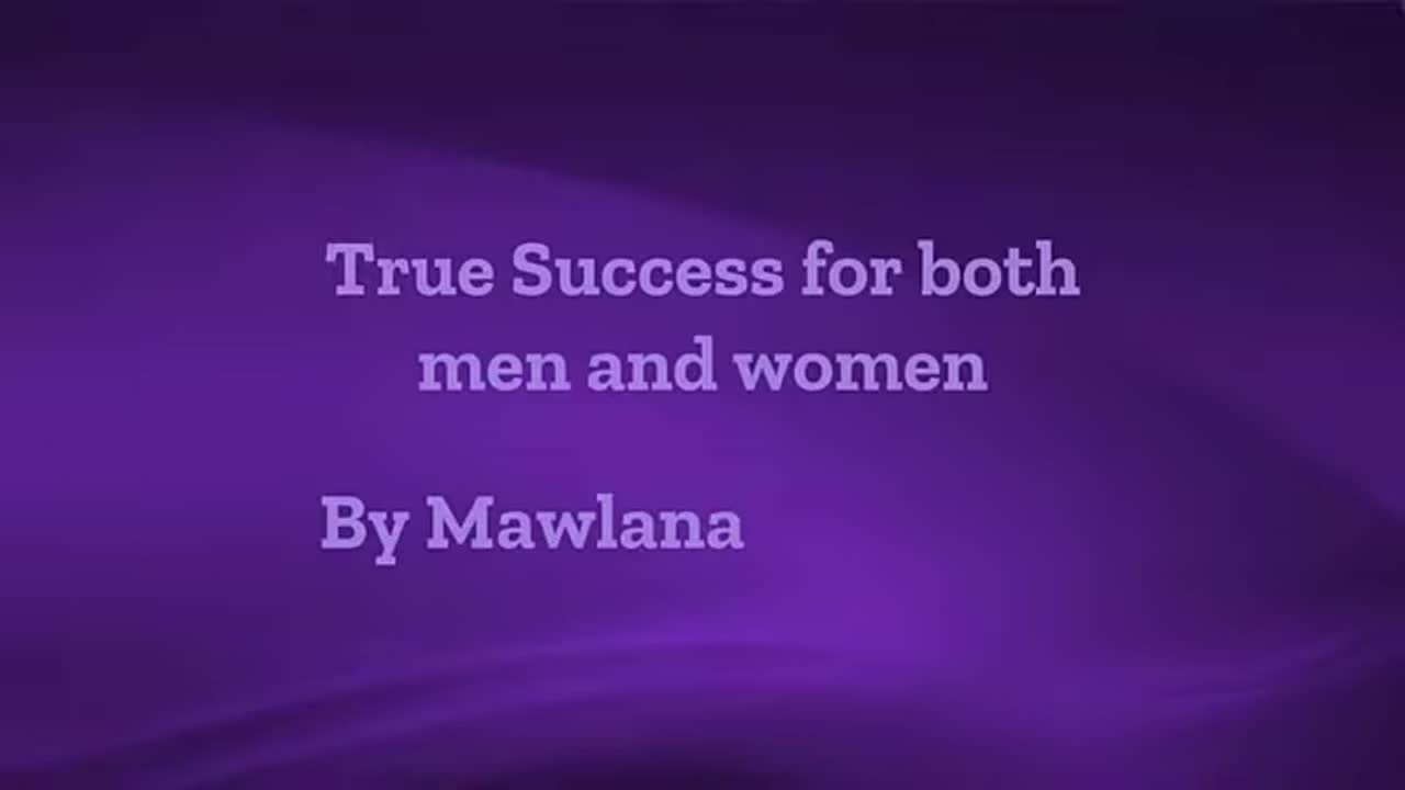 True Success for both men and women | Urdu