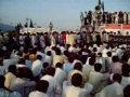 Protestors chanting slogans at Labayk Ya Husain Rally 3 Aug 08 - Urdu