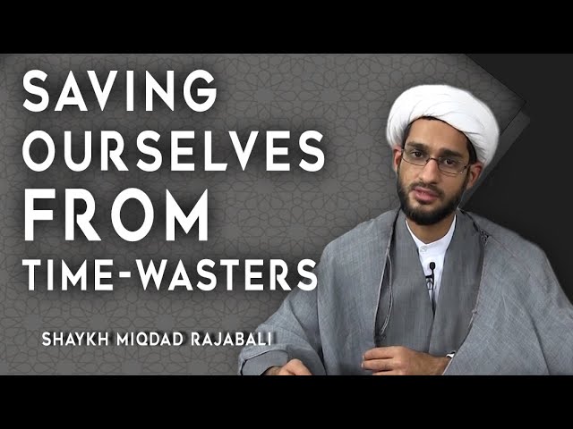Saving ourselves from time wasters | English
