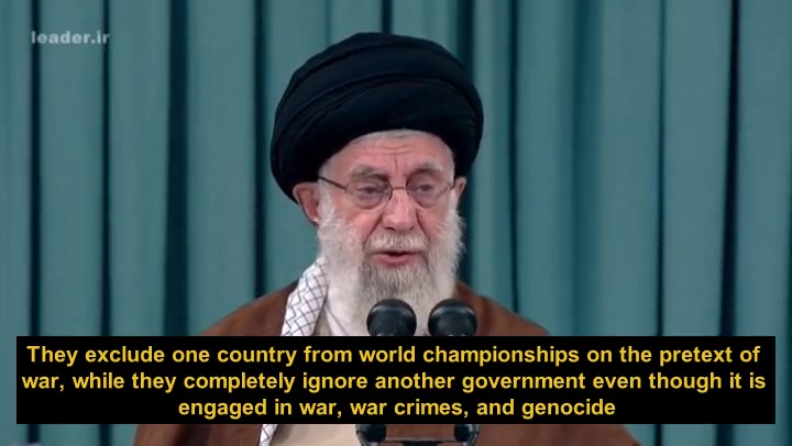 Hamas Knocked Out The Zionist Regime | Ayatollah Khamenei | November 2023 | Farsi Sub English