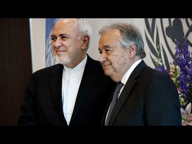[20 July 2019] Iran’s FM Zarif discusses US sanctions with UN chief Guterres - English