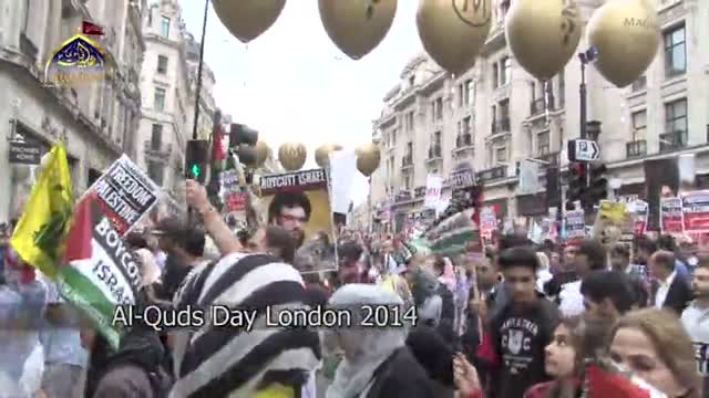 [Al-Quds Day 2014] Quds Day Rally In London - Ramadan 1435 - English