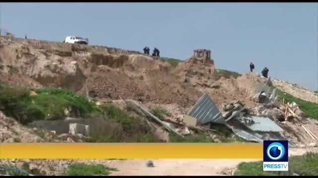 [20 Aug 2015] Israeli military conducts fresh house demolitions in Jordan Valley - English