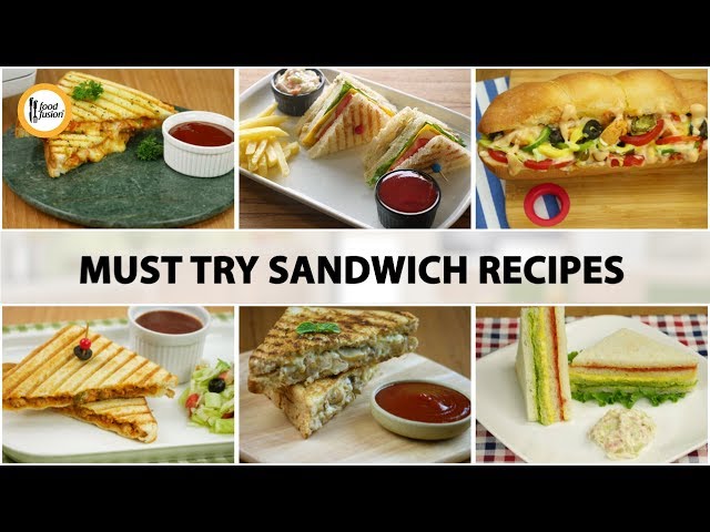[Quick Recipes] Must try sandwich recipes - English Urdu 
