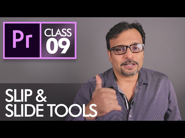 Slip and Slide Tools - Adobe Premiere Pro CC Class 9 - Urdu / Hindi