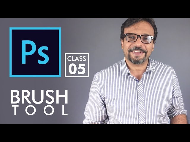 Brush Tool - Adobe Photoshop for Beginners - Class 5 - Urdu / Hindi