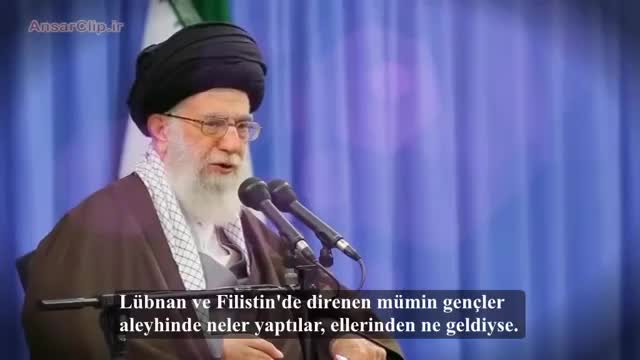 [Speach] - [Rehber Seyyid Ali KHamaney] Hizbullah Bir Güneş Gibi Parlıyor - [ Farsi Sub Turkish]