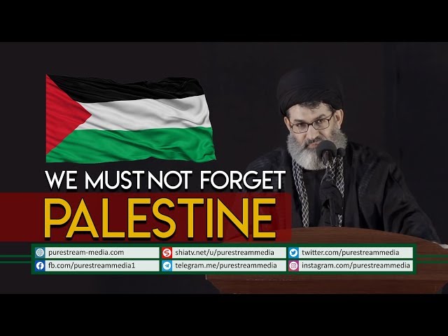 WE MUST NOT FORGET PALESTINE | Sayyid Hashim al-Haidari | Arabic Sub English