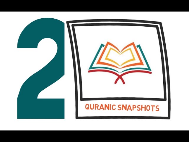 [Buid relationship with Quran] Quranic Snapshot of one Ayat from the Juz#2 - English