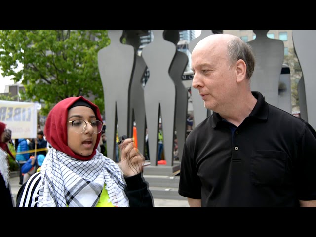 [Interview] Stephen Ellis | Annual Walk for Al Quds 2019 | Toronto, Canada - English
