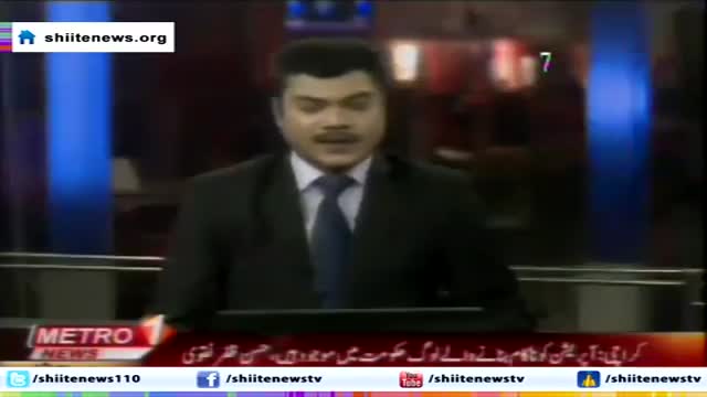 [Speech: H.I Hasan Zafar] سانحہ شکارپور کے خلاف نمائش چورنگی پر دھرنا - Urdu