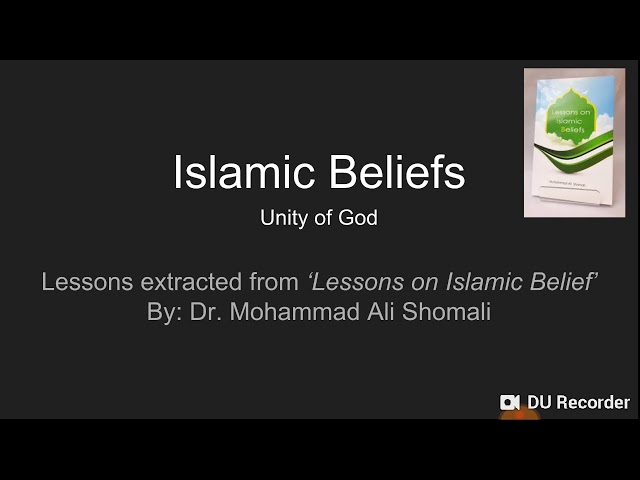 Tawheed: Shia Islamic belief in Brief in English  - English