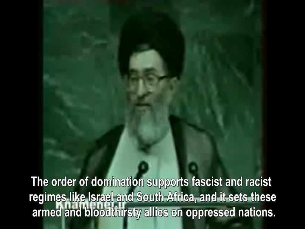 Khamenei UN speech part 3 - Farsi sub English