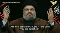 [CLIP] Hezbollah Leader Sayyed Nasrallah Crying for Imam Husayn - Arabic sub English