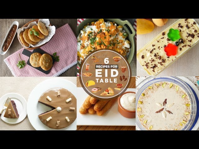 [Quick Recipes] 6 Recipes for Eid Table - English Urdu