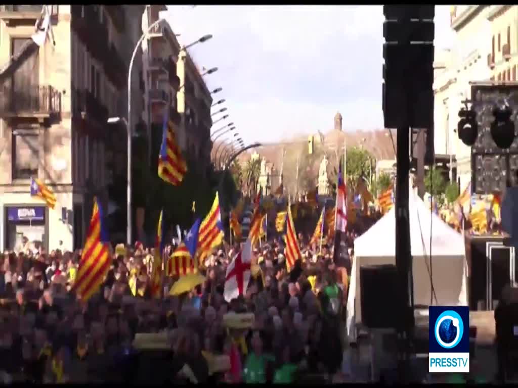 [12 March 2018] Catalans rally for unity, demand formation of new government - English