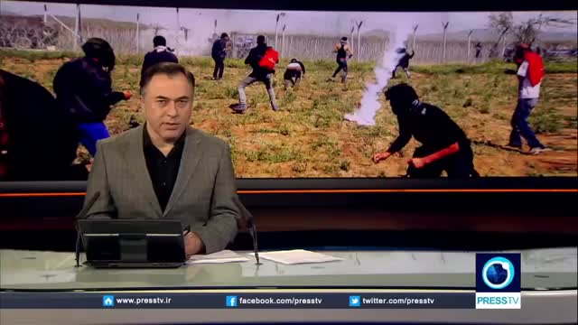 [13th April 2016] Macedonian police use tear gas to disperse refugees | Press TV English