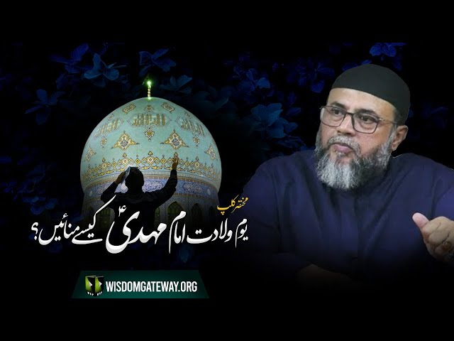 [Short Clip] Topic: یوم ولادت امام مہدیؑ کیسے منائیں؟ | Moulana Ali Naqi Hashmi | Urdu