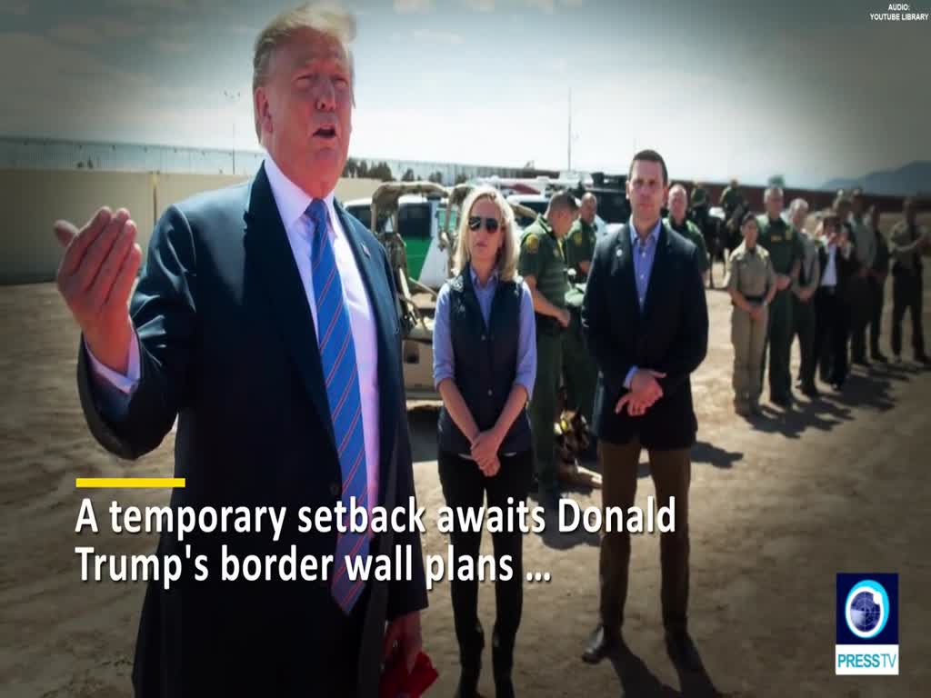 [26 May 2019] Trump’s border wall plans suffers a major setback - English