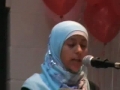 CASMO World Womens Day 2009 - Birthday of Hazrat Zahra SA - Youth Speaker Hibah Jafri - English