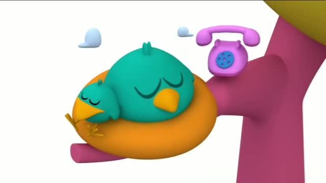 Kids Cartoon - POCOYO - Baby Bird Sitting - English