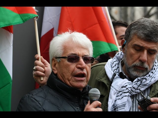 Atif Kubrisi Palestine House Speaking at Toronto Hands Off Jerusalem Al-Quds Rally Dec.09 2017 - English