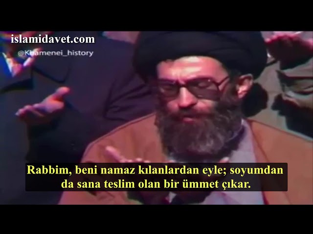 İmam Ali Hamaney Dua - Arabic sub Turkish