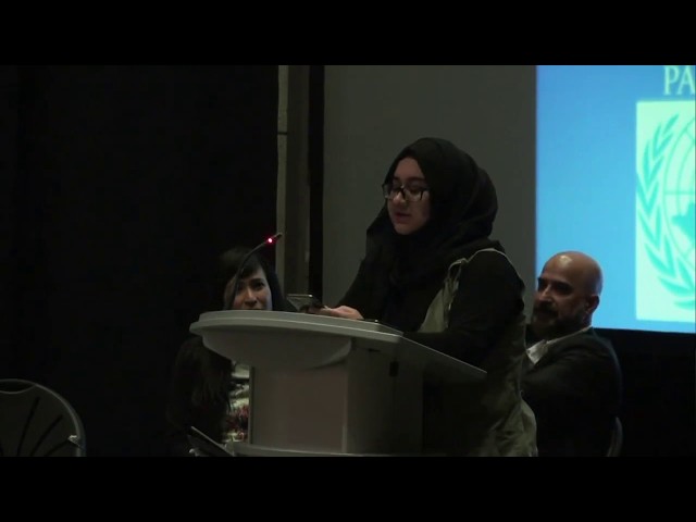 Part 2 - Miss Asfa Riyaz at United Nations World Interfaith Harmony Week Calgary  2018